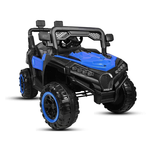 Blue 909 Ride-on Jeep for Kids | 2x6v Battery and Double Motor - 11Cart