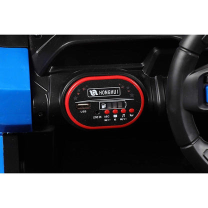 Blue 909 Ride-on Jeep for Kids | 2x6v Battery and Double Motor - 11Cart