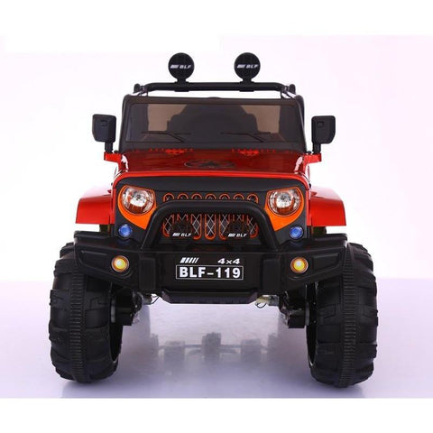 12V Ride-on Jeep for Kids with Remote Control | Magnetic Doors - 11Cart