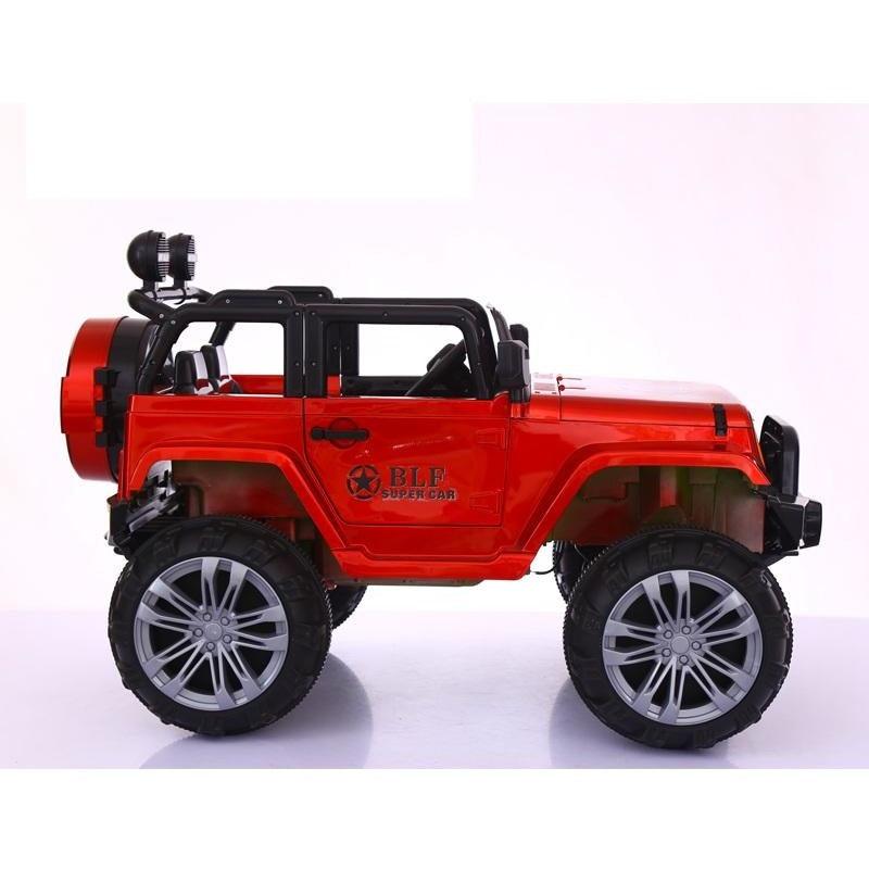 12V Ride-on Jeep for Kids with Remote Control | Magnetic Doors - 11Cart