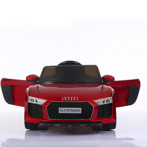 12V Ride on Audi R8 Spyder 10V Electric Ride on Car for Kids | Parental Remote - 11Cart