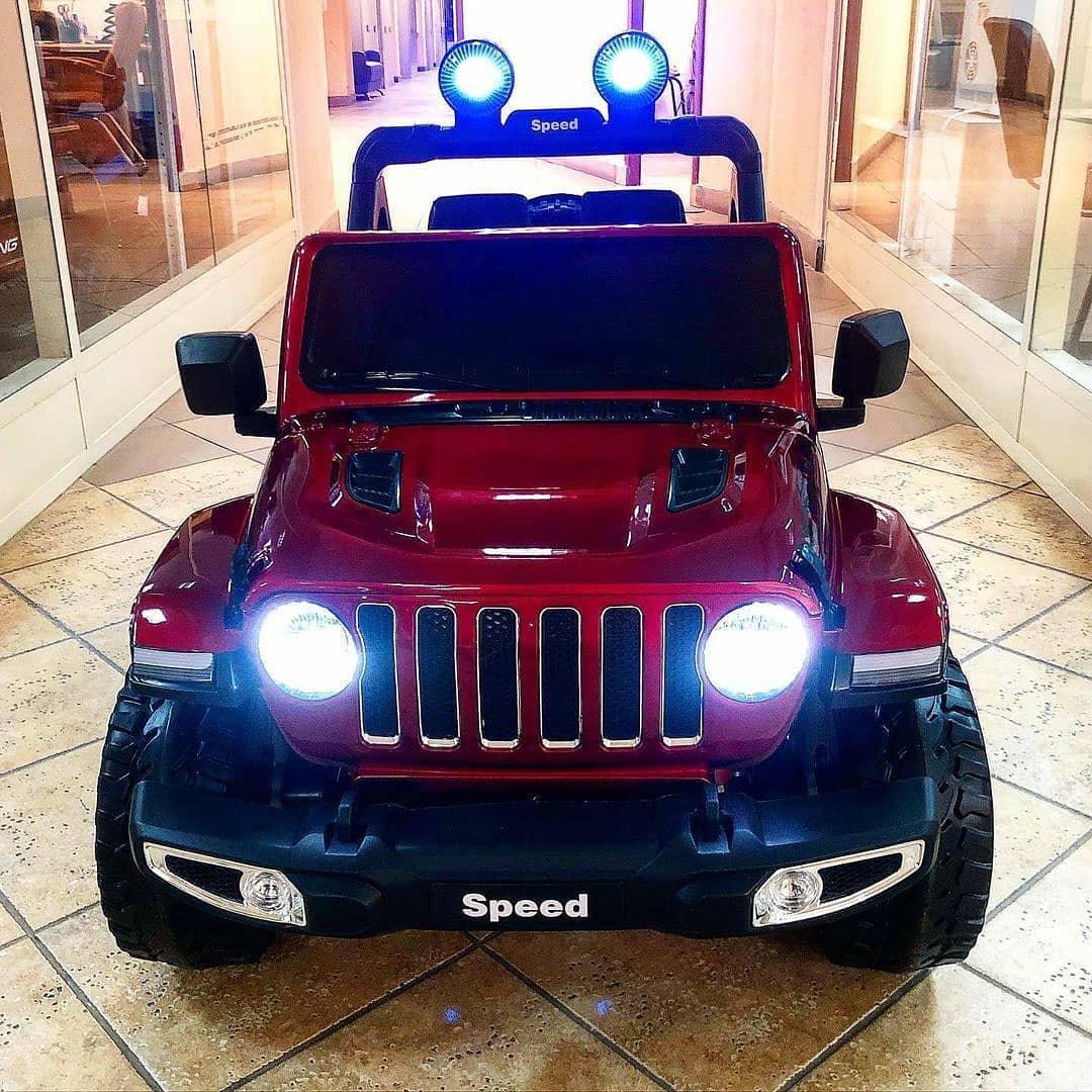 Speed Battery Operated Jeep 12V For Kids | 2.4G Bluetooth remote control - 11Cart