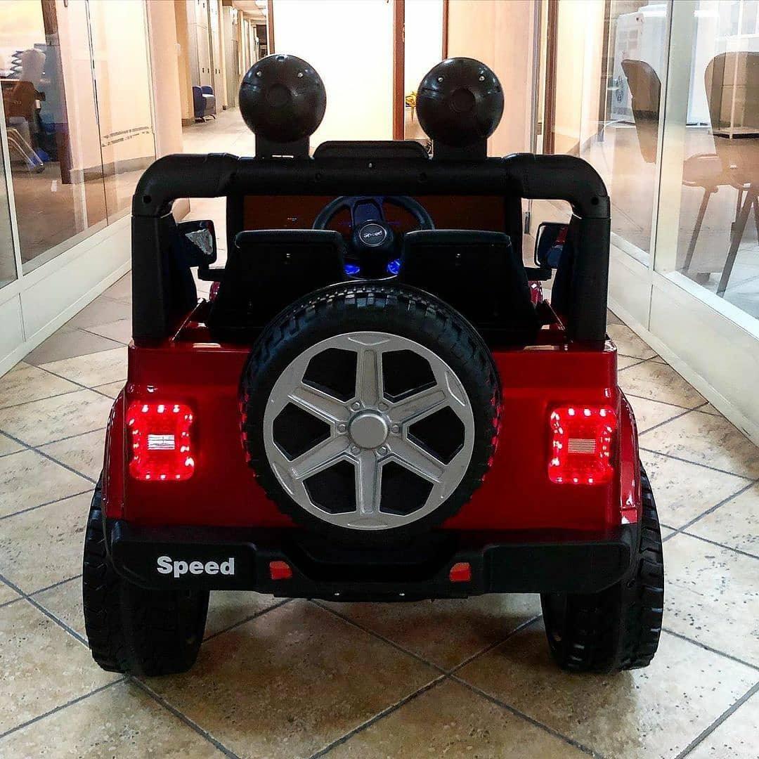 Speed Battery Operated Jeep 12V For Kids | 2.4G Bluetooth remote control - 11Cart