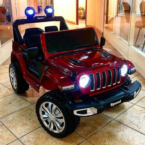 Speed Battery Operated Jeep 12V For Kids | 2.4G Bluetooth remote control - 11Cart