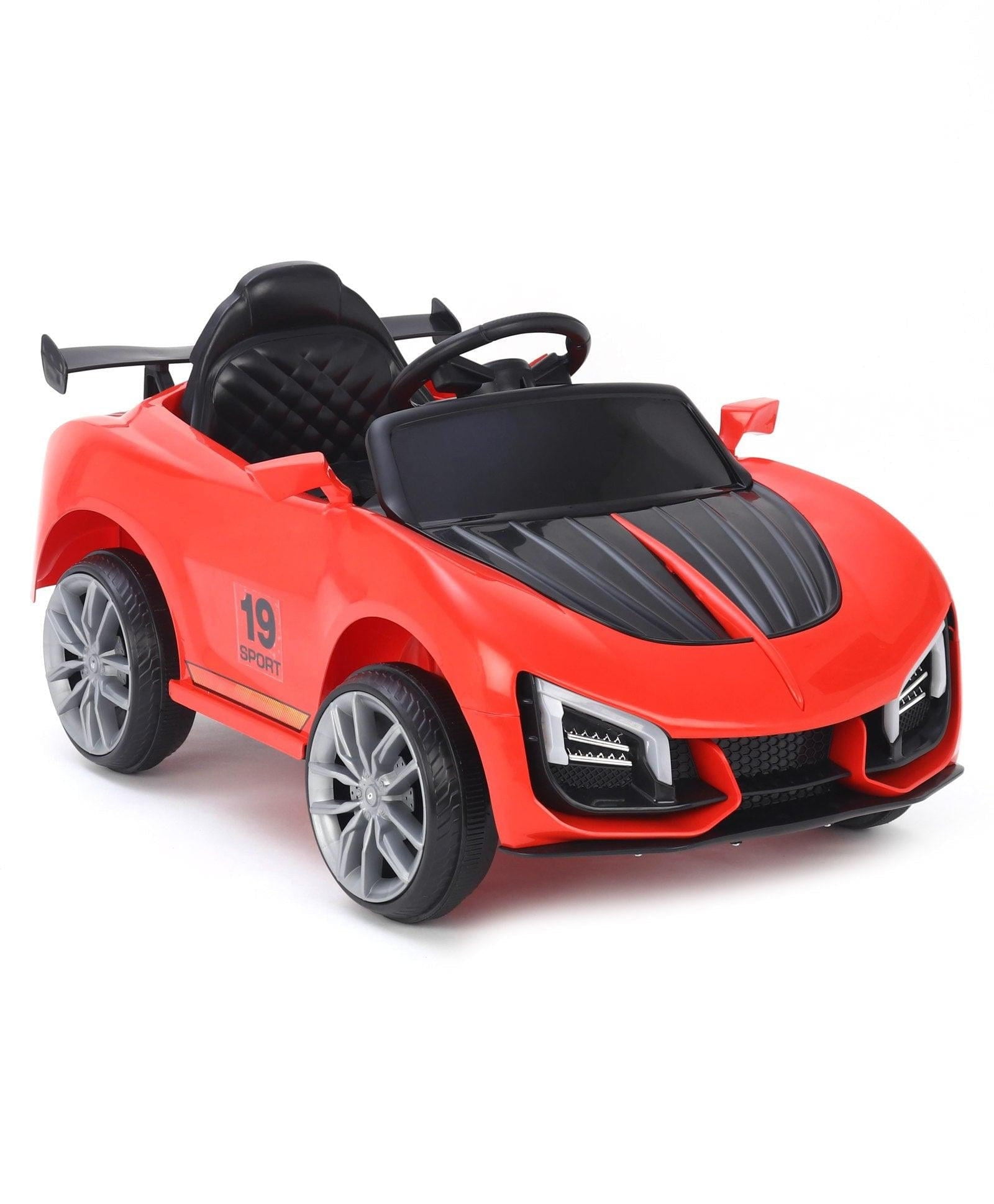 Electric ride-on car for children, offering a smooth and safe driving experience
