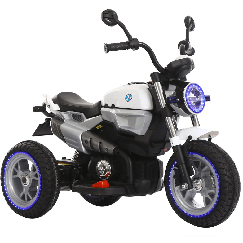 Kids Musical Battery Operated Ride On Bike with Rechargeable Battery - 11Cart