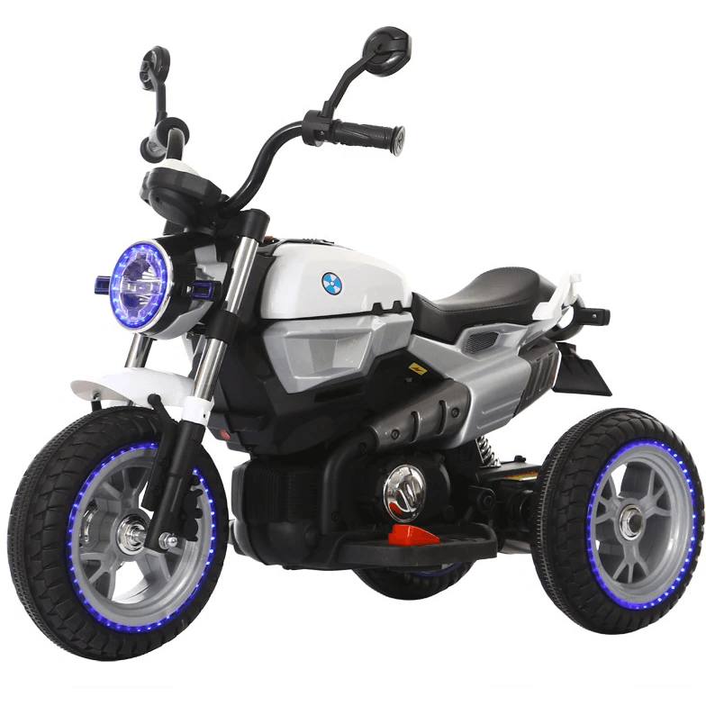 Kids Musical Battery Operated Ride On Bike with Rechargeable Battery - 11Cart