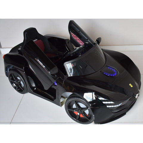 Auto Brake Ferrari Electric Ride-on Car with Shock Absorber & Spring Design | Parent Control - 11Cart