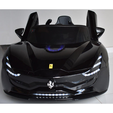 Auto Brake Ferrari Electric Ride-on Car with Shock Absorber & Spring Design | Parent Control - 11Cart