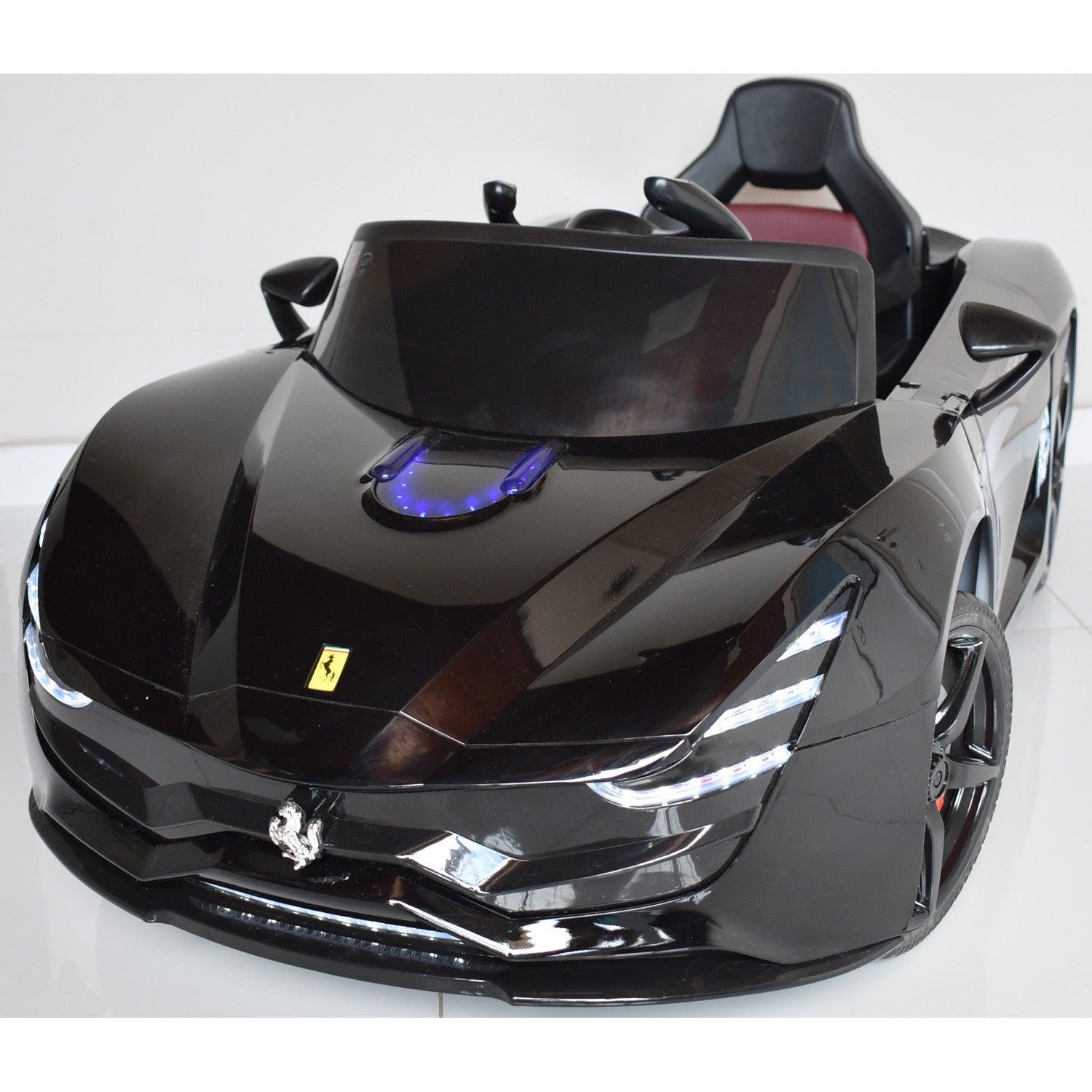 Auto Brake Ferrari Electric Ride-on Car with Shock Absorber & Spring Design | Parent Control - 11Cart