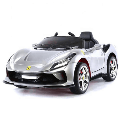 Official 12v Ferrari F8 Super Cars for Kids with Remote | Parental safety | Multifunctional Steering Wheel - 11Cart