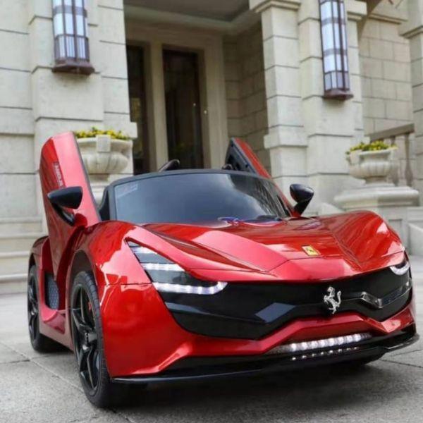 Ferrari Electric Ride-on Car with Remote for Kids - 11Cart