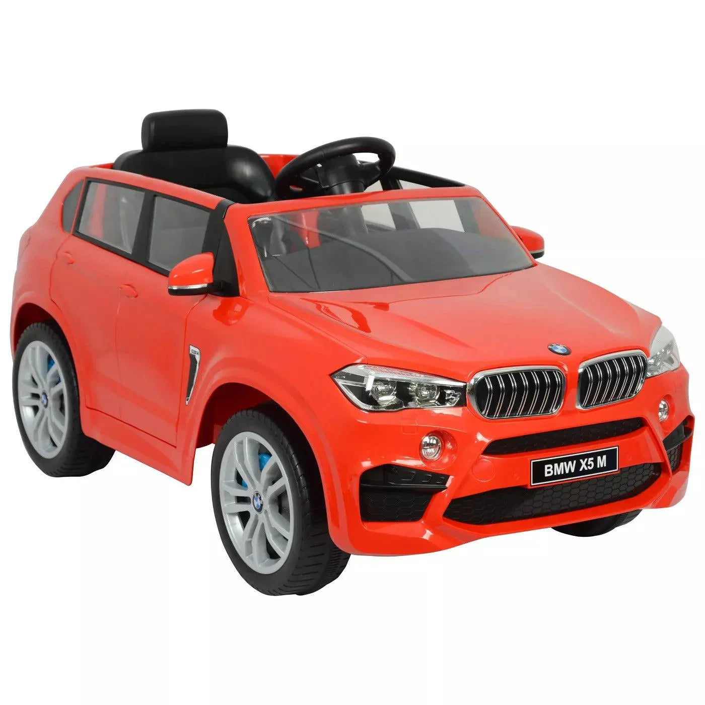 Officially Licensed 12V BMW X5 12 Volt Red Kids Car with LED lights | Remote Control Acess - 11Cart