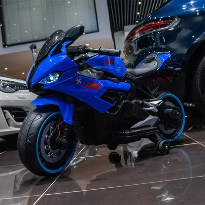 Kids Ride on Bike S1000RR Hand Accelerator Foot Brake Big Size