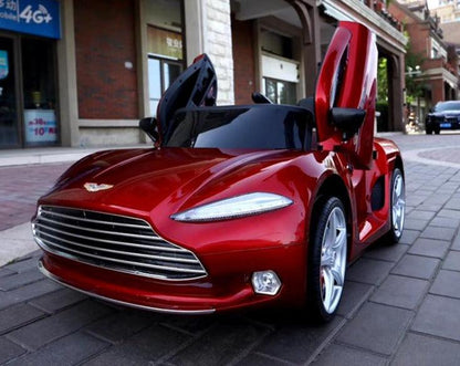 Kids Aston Martin Ride on Car Model with Parental Remote Control - 11Cart