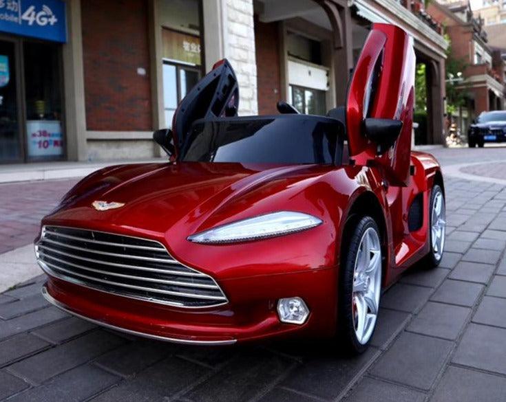 Kids Aston Martin Ride on Car Model with Parental Remote Control - 11Cart