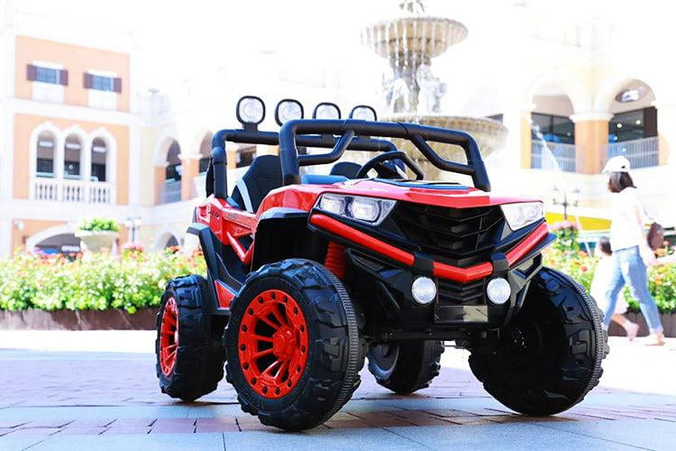 100-watt motors Dune Buggy Ride-on Jeep for Kids | High-quality EVA tires & Safety Belts - 11Cart