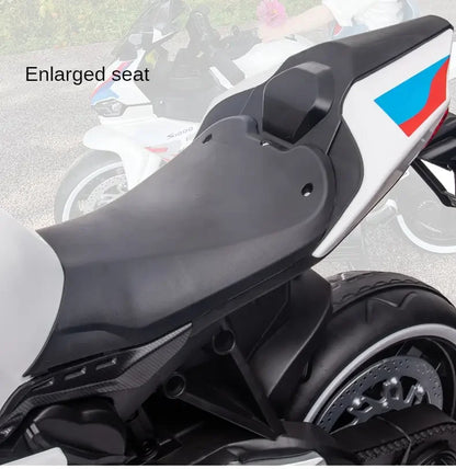 Kids Ride on Bike S1000RR Hand Accelerator Foot Brake Big Size