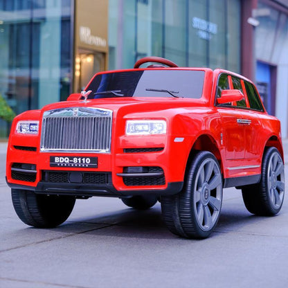 Rolls Royce Electric Ride on Car for Kids & Toddlers with Remote Control - Red - 11Cart
