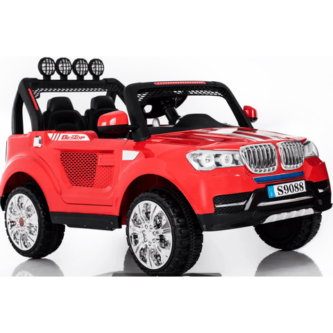 Ride on Rechargeable BMW S9088 Electric Car with Rubber Tyre for Childrens - 11Cart