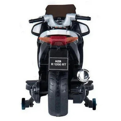 BMW R1200RT White 12V - HZB-118 Motorcycle for Kids - 11Cart