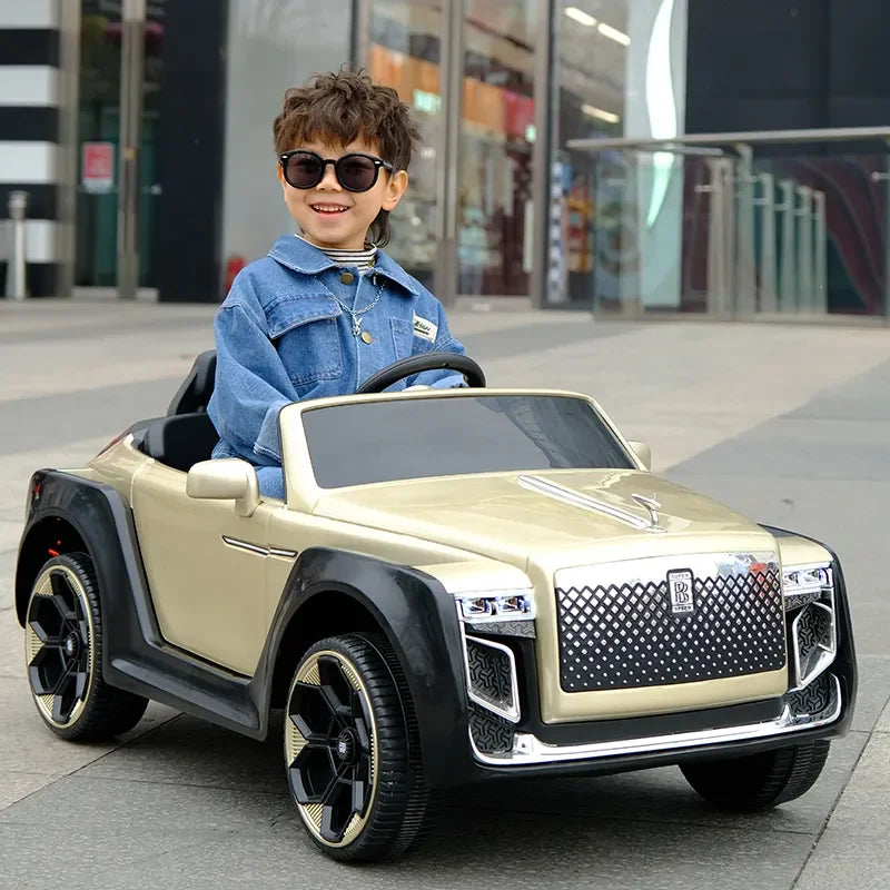 Premium Kids Electric Car Rolls Royce Ride On Toy Car with Remote Control