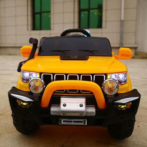 12V Ride on Compass Jeep with Remote for Toddlers - 11Cart