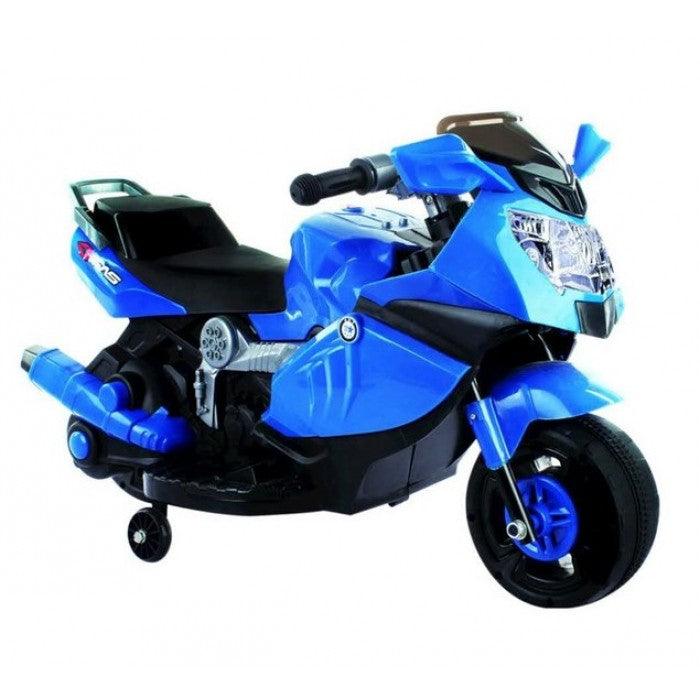 6V BMW Blue Bike for Kids with Music Features - 11Cart