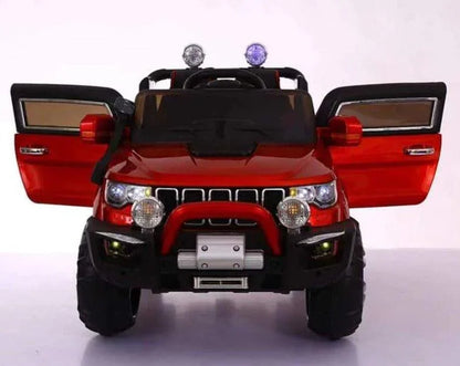 12V Ride on Metallic Painted Compass Jeep with Remote for Toddlers - Kp6188 - 11Cart