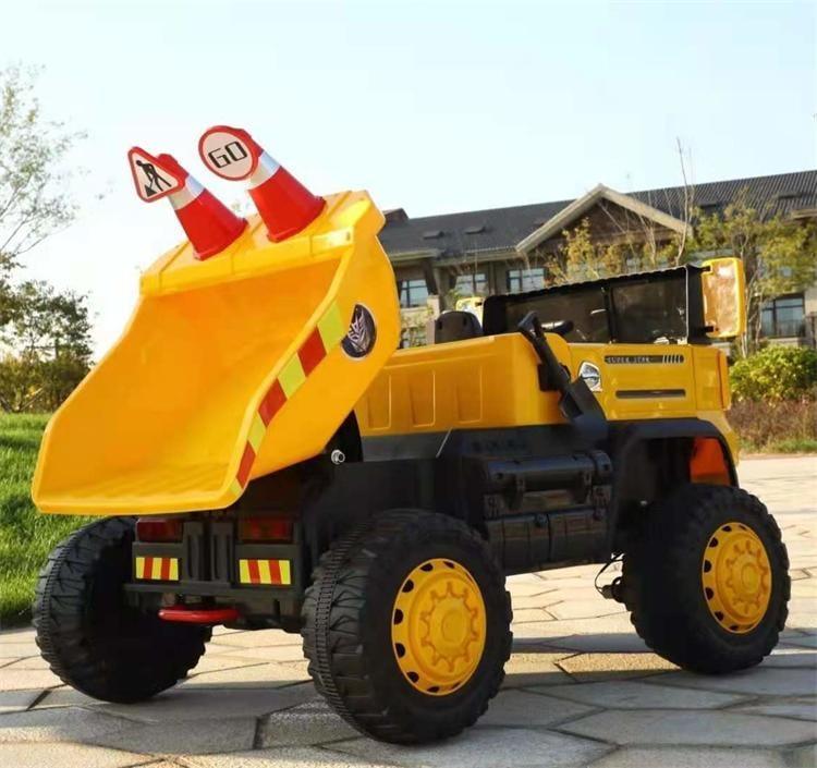 Kids Ride on LORRY HEAD WITH DUMP TRUCK 788-A Electric ride on Cars big kids,Battery Ride On truck Rechargeable - 11Cart