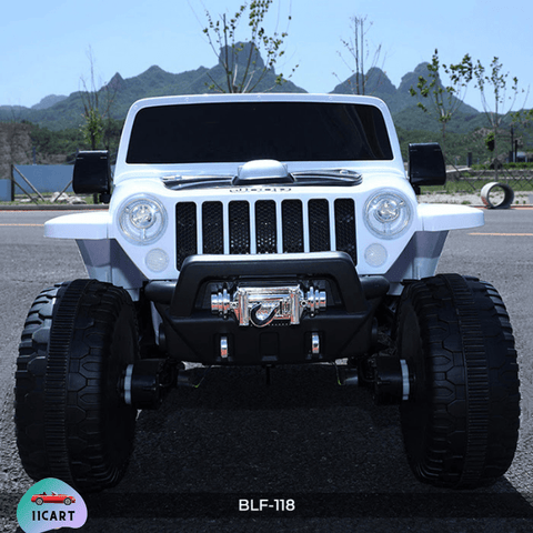 Four Wheel Drive on Stylish Jeep for Childrens with Remote - 11Cart