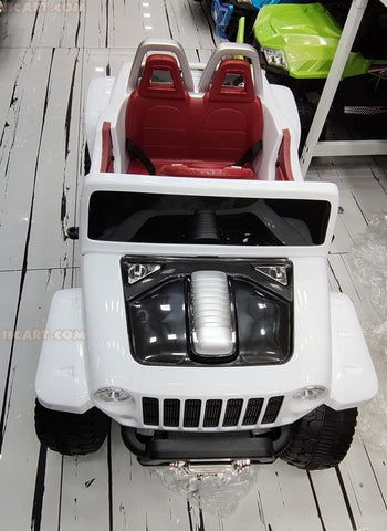 Four Wheel Drive on Stylish Jeep for Childrens with Remote - 11Cart