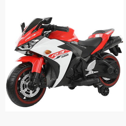 Kids Ride on Bike R3 Battery Operated With Hand Accelerator and Foot Brake and Lights - 11Cart