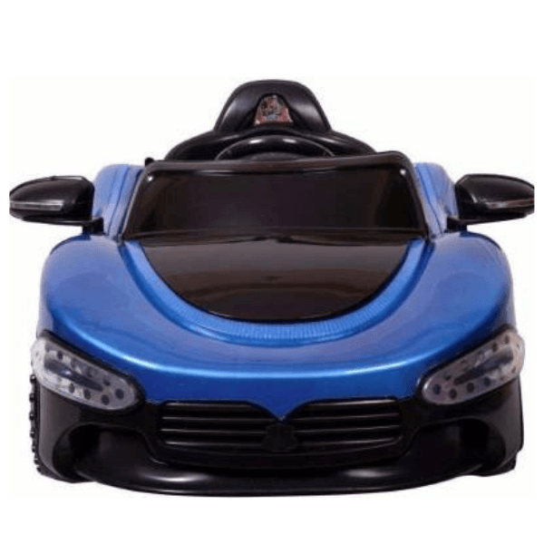 Kids' ride-on car with remote control and realistic features for safe playtime
