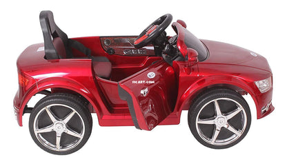 12v Red Audi A8 Coupe Electric Ride on Car for Kids with Safety Handle | Remote & Manual Drive - 11Cart
