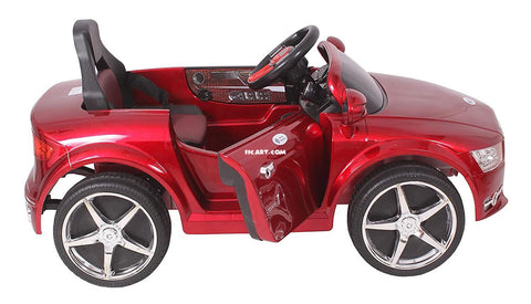 6V Audi Car for Kids with Nonslip tires & Real Car Button start | Remote & Manual Drive - 11Cart