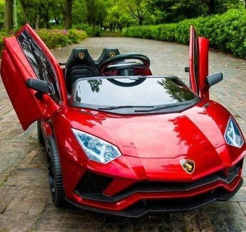Lamborghini Aventador LT-998 Style Electric Cars for Kids | with  Suspension Spring System - 11Cart
