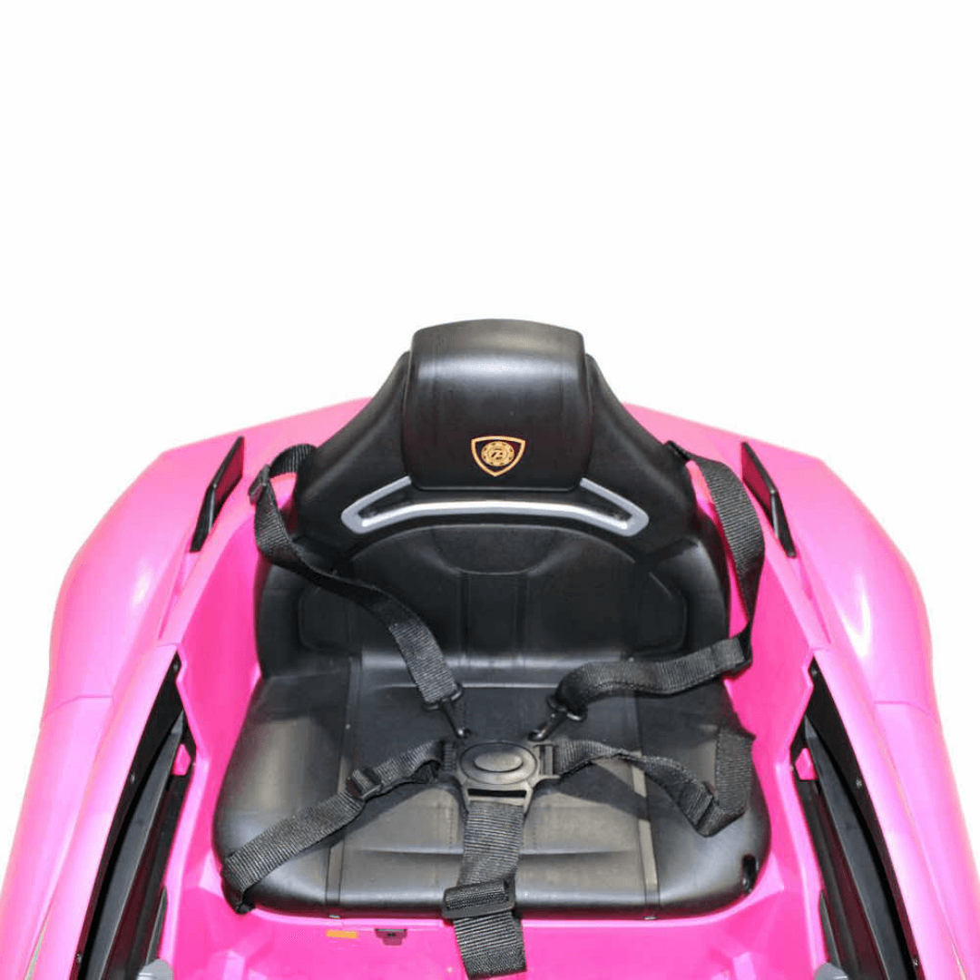 12V Lamborghini Style Battery Operated Ride on Car with Hydraulic Doors for Kids | Remote control & Rear suspension swing - 11Cart