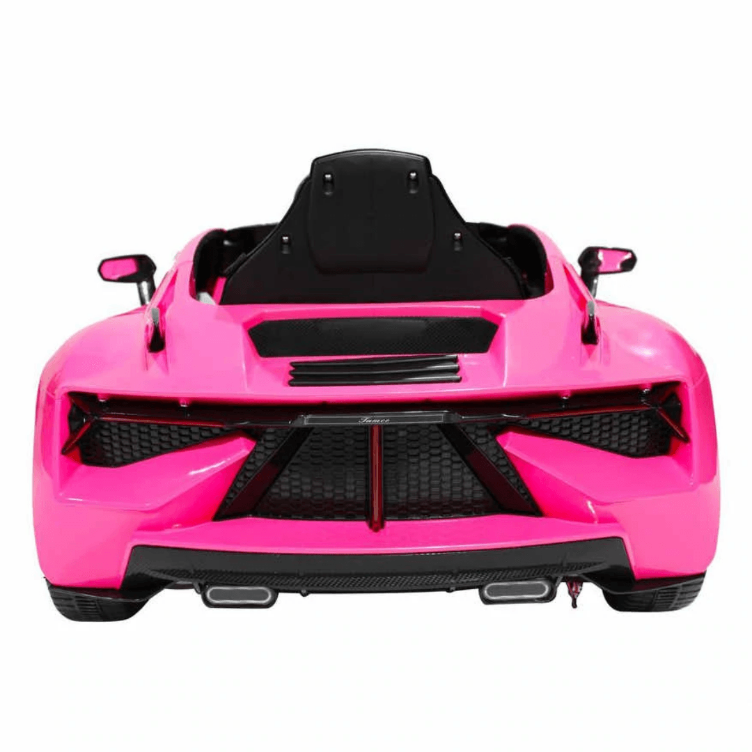 12V Lamborghini Style Battery Operated Ride on Car with Hydraulic Doors for Kids | Remote control & Rear suspension swing - 11Cart