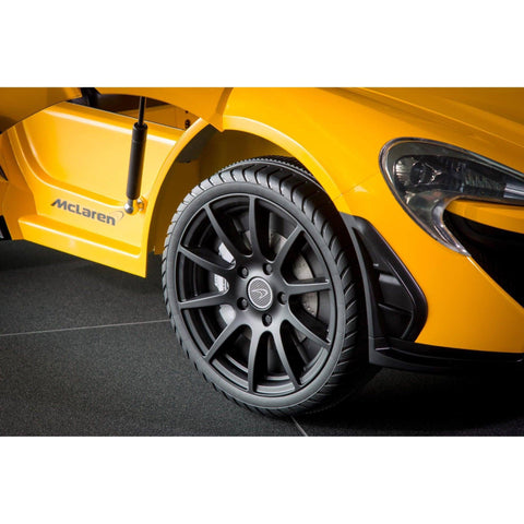 Mclaren P1 12V Remote Control Ride on SUV Car for Kids- Yellow - 11Cart