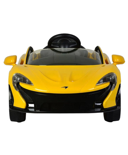 Mclaren P1 12V Remote Control Ride on Car for Kids- Yellow - 11Cart
