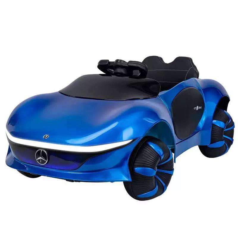 Mercedes Benz 12V Ride on Car with remote & Manual Drive for Kids - Red - 11Cart