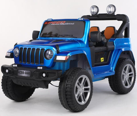 Remote Control Thar Type Ride on Jeep Children Car Hzbb-6668 | Backward Adjustment Button - 11Cart