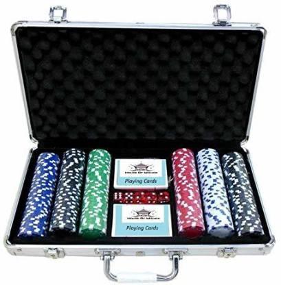 Poker Game Set 300 Pcs (Aluminum Case Safe Pack) - 11Cart
