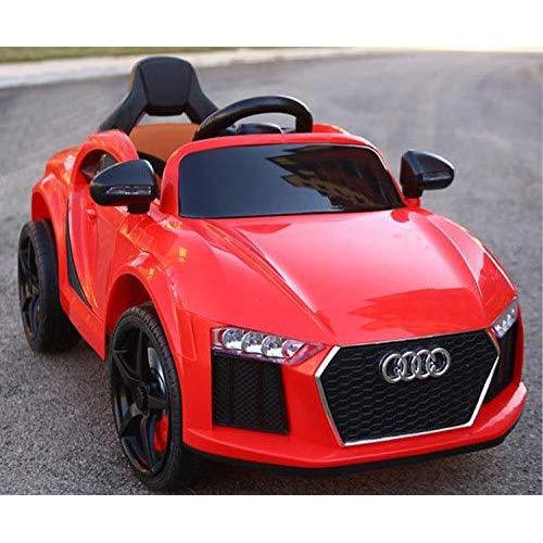 Audi 7586 Ride-on Car for Kids with Real car keys start | Non-slip tires, Safety Handle & Automatic brake - 11Cart