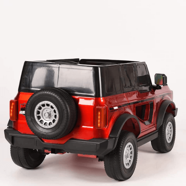 Red & Black 2.4G Battery Operated Ride On Jeep Q-1156 | Remote & Manual Drive - 11Cart