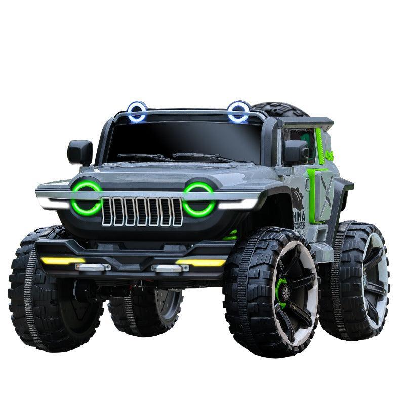 Rock Crawler Offroad Radio Control Power Wheels 4X4 12V Ride On Jeep With Remote Control For Kids Rear Wheel