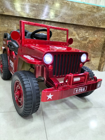 Thar jeep for kids to drive | Electric battery Jeep 4X4 | bacchon ki gadi – Army jeep