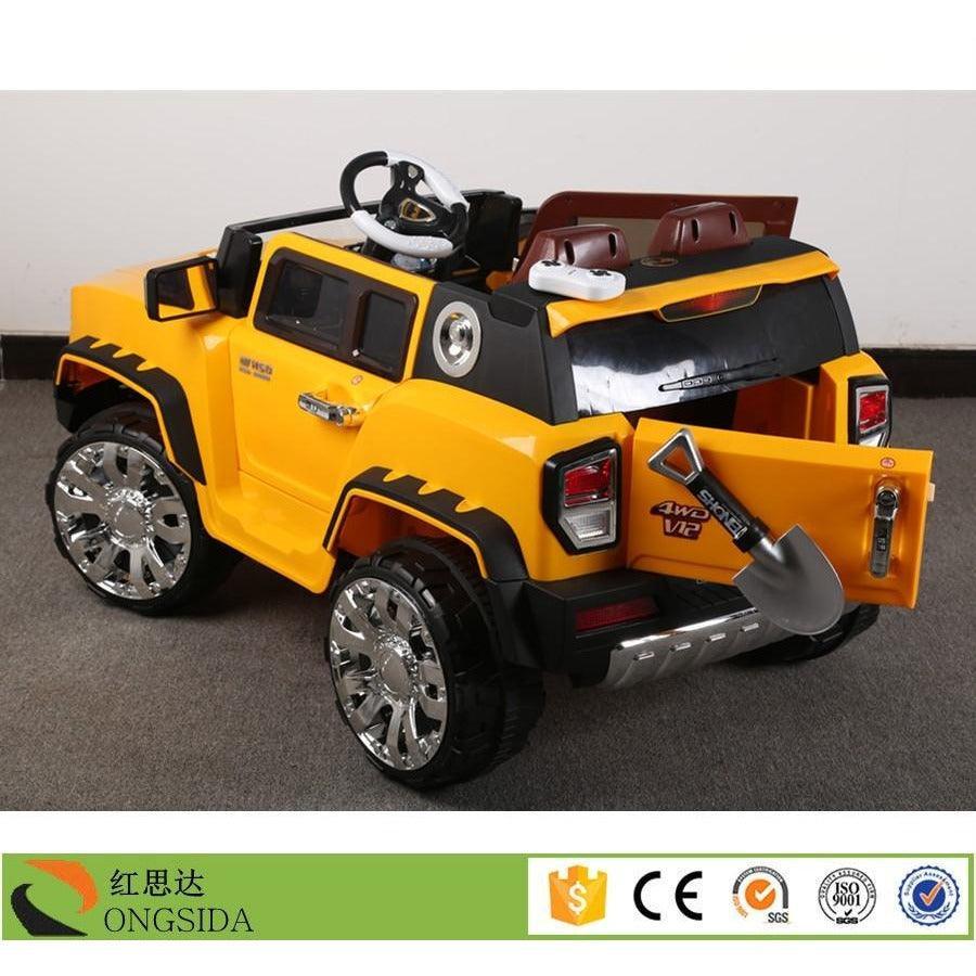 SUV Ride on Car for Kids | 4-channel remote control | Forward & Reverse switch - 11Cart