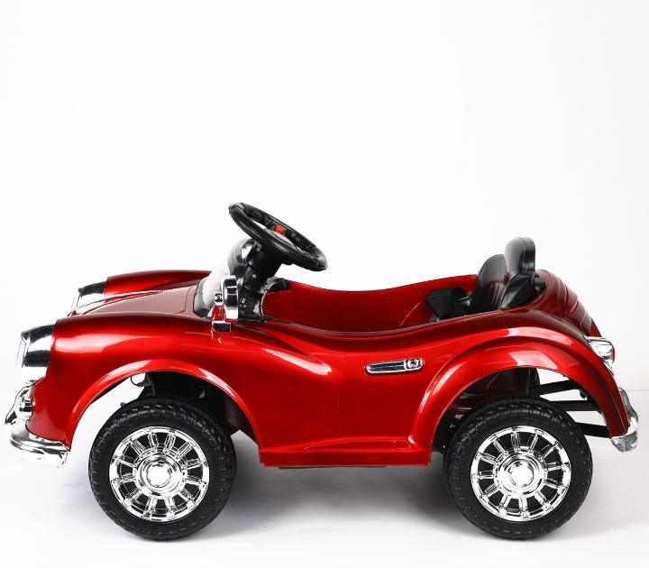 Classic Vintage 118 Ride on Car for Kids | Battery-operated & Dustproof Charging Port | Safe & Durable - 11Cart